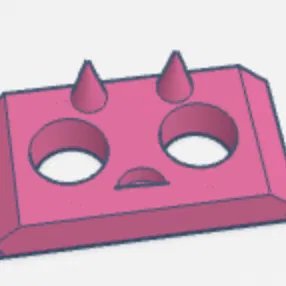 Mô hình in 3D Otto Demon - Trang trí bàn làm việc độc đáo