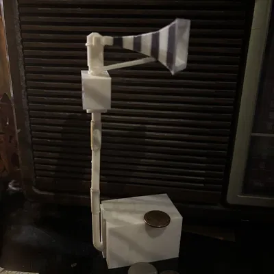 Mô hình còi báo động Thunderbolt 1003 Federal Signal in 3D