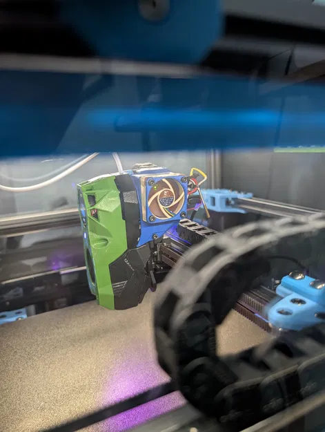 Khung bảo vệ và giá đỡ quạt 40mm cho máy in 3D (40mm fan cover) - Image 1