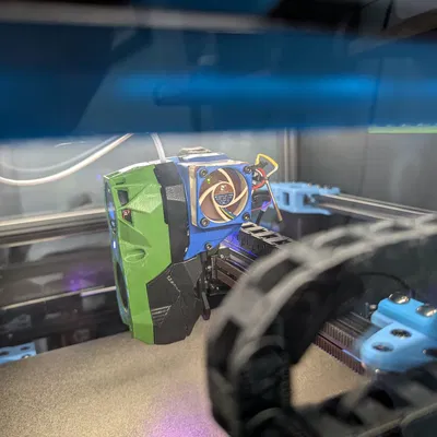 Khung bảo vệ và giá đỡ quạt 40mm cho máy in 3D (40mm fan cover)