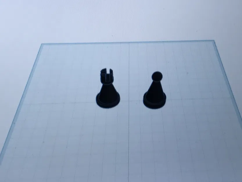 Mô hình quân cờ 3D đơn giản: Xe và Tốt để thay thế - Image 1