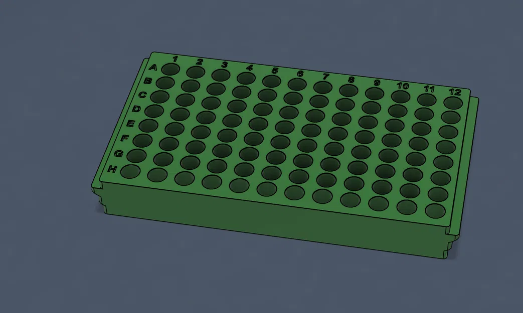 Kệ đựng ống ly tâm 1.5ml loại 96 lỗ - Image 1