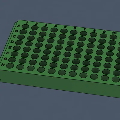 Kệ đựng ống ly tâm 1.5ml loại 96 lỗ