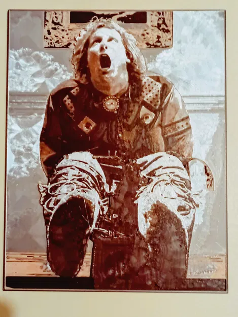 Tranh Hueforge Harry Dunne - In 3D nghệ thuật từ phim Dumb and Dumber - Image 1