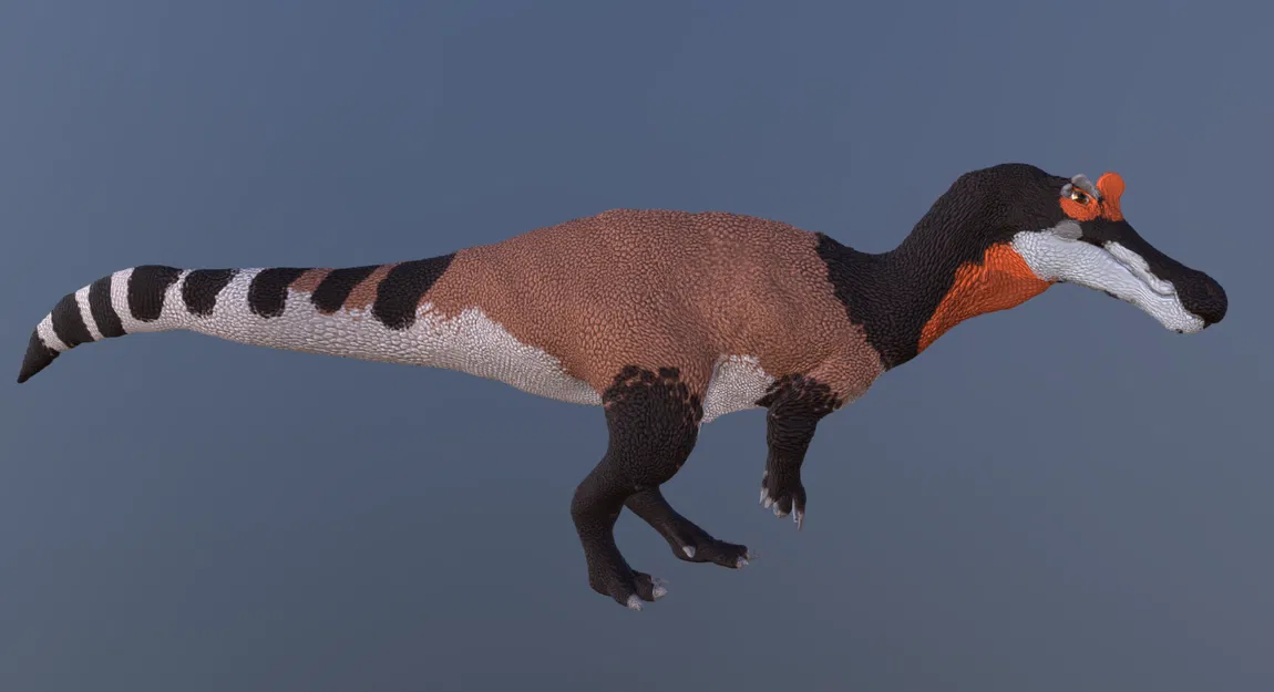 Mô hình in 3D khủng long Ceratosuchops chi tiết cao - Image 1