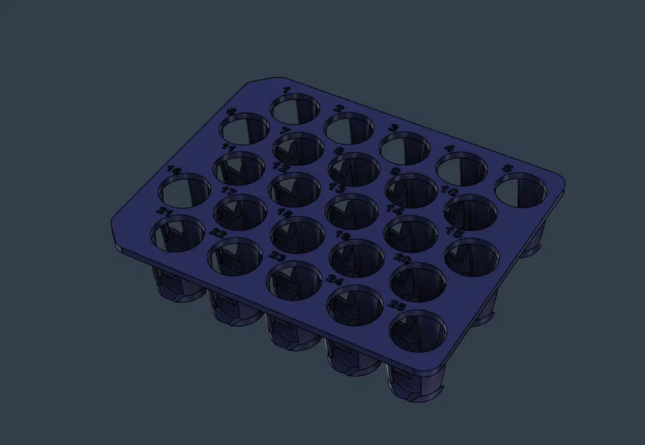 Giá đỡ ống nghiệm 50ml (50ml Conical Tube Rack) - Image 1