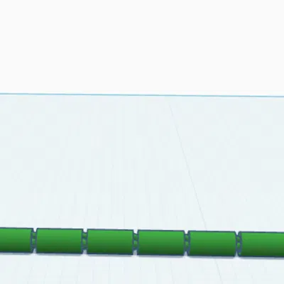 Mô hình rắn khớp nối (Articulated Snake Doll) in 3D siêu linh hoạt