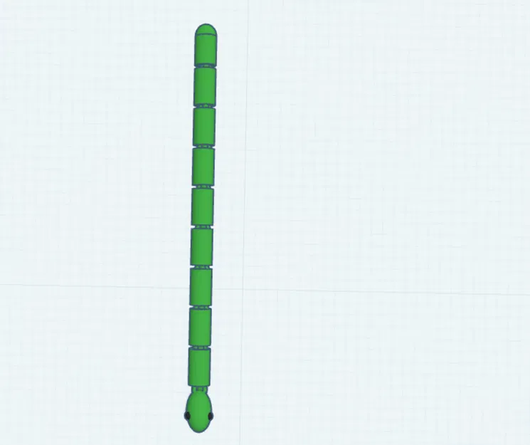 Mô hình rắn khớp nối (Articulated Snake Doll) in 3D siêu linh hoạt - Image 3