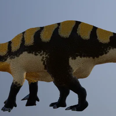 Mô hình 3D Istiorachis: Khủng long Iguanodontid cực chi tiết