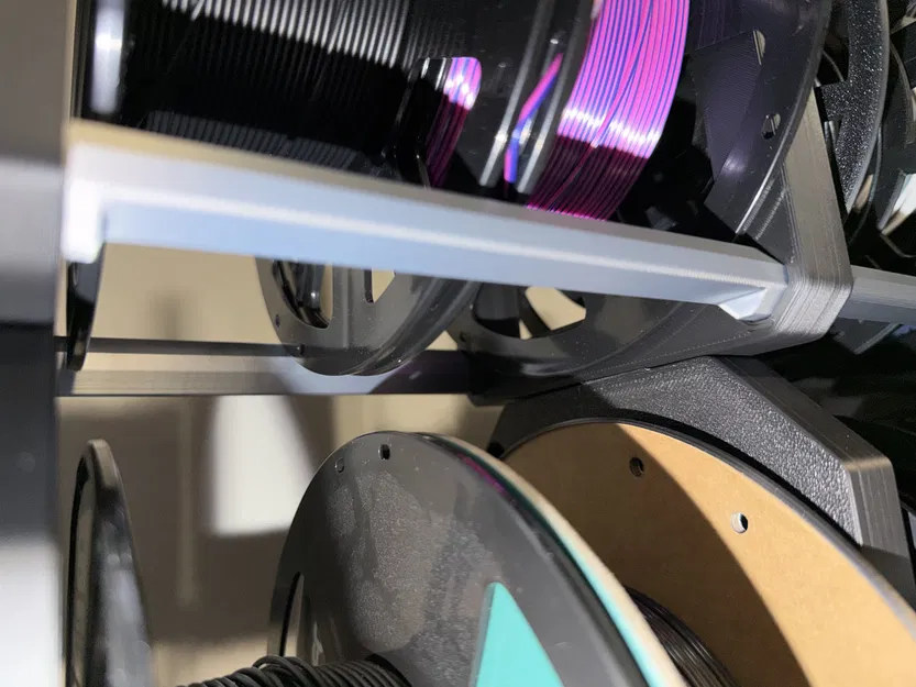 Hệ thống lưu trữ sợi nhựa Modular đã chỉnh sửa cho máy in 220mm trở xuống - Image 1