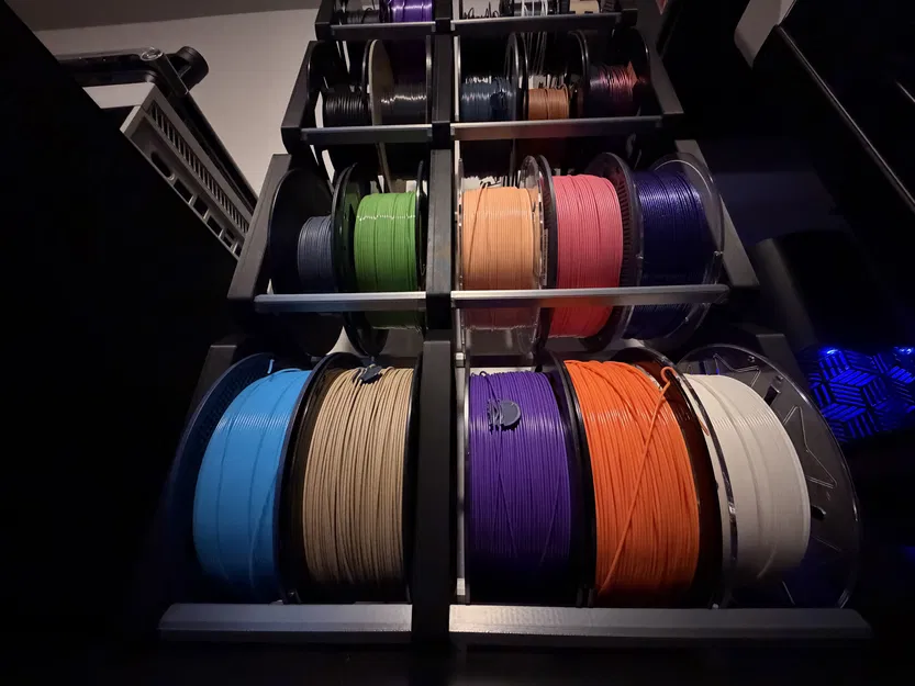 Hệ thống lưu trữ sợi nhựa Modular đã chỉnh sửa cho máy in 220mm trở xuống - Image 5