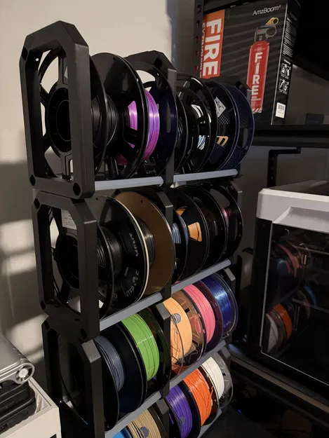 Hệ thống lưu trữ sợi nhựa Modular đã chỉnh sửa cho máy in 220mm trở xuống - Image 7