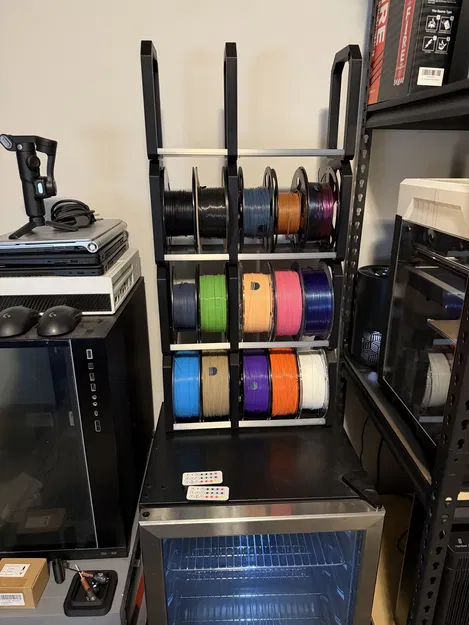 Hệ thống lưu trữ sợi nhựa Modular đã chỉnh sửa cho máy in 220mm trở xuống - Image 8