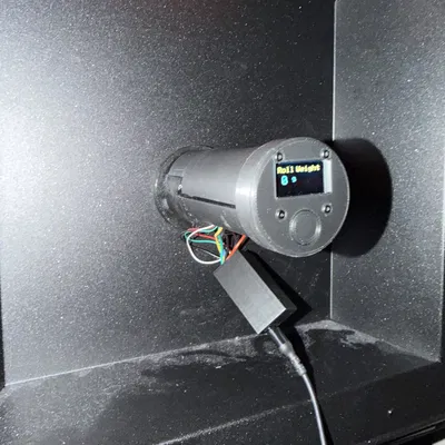 Giá đỡ cuộn dây in 3D có tích hợp cân điện tử