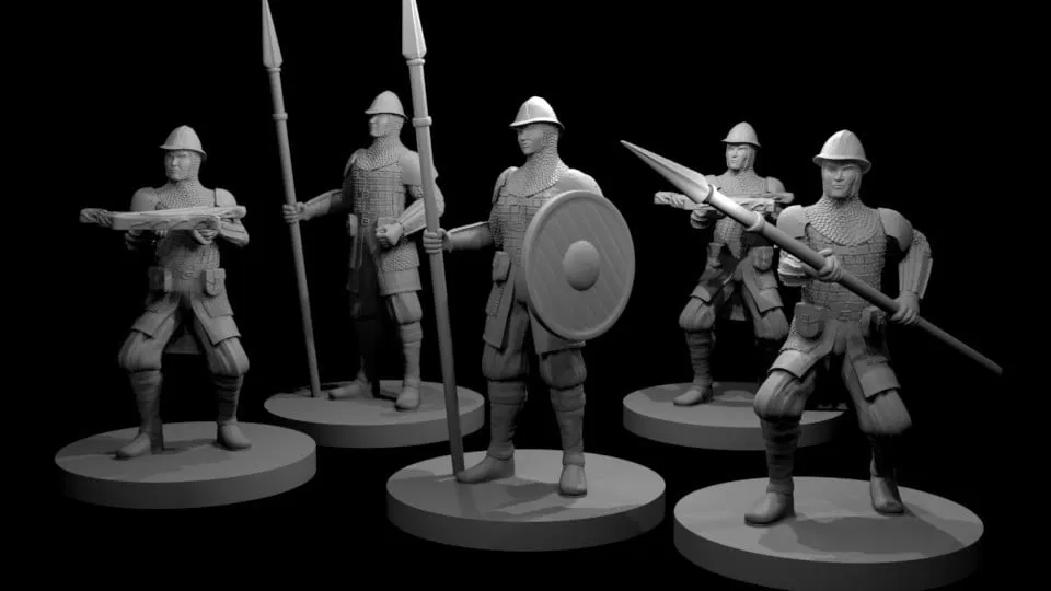 Remix Guards 2025 - Thêm tạo dáng & Bầy lính canh (DND / TTRPG) - Image 1