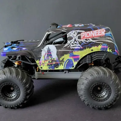 Bộ gá vỏ xe RC 1/14 Hosim (Womaqu) cho dòng xe Hosim M13 Short Course