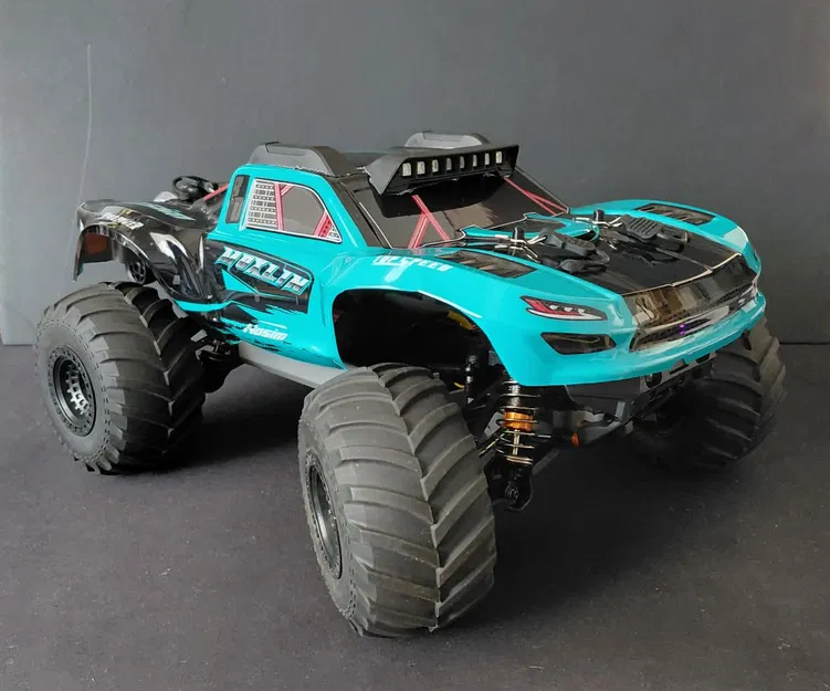 Bộ gá vỏ xe RC 1/14 Hosim (Womaqu) cho dòng xe Hosim M13 Short Course - Image 7