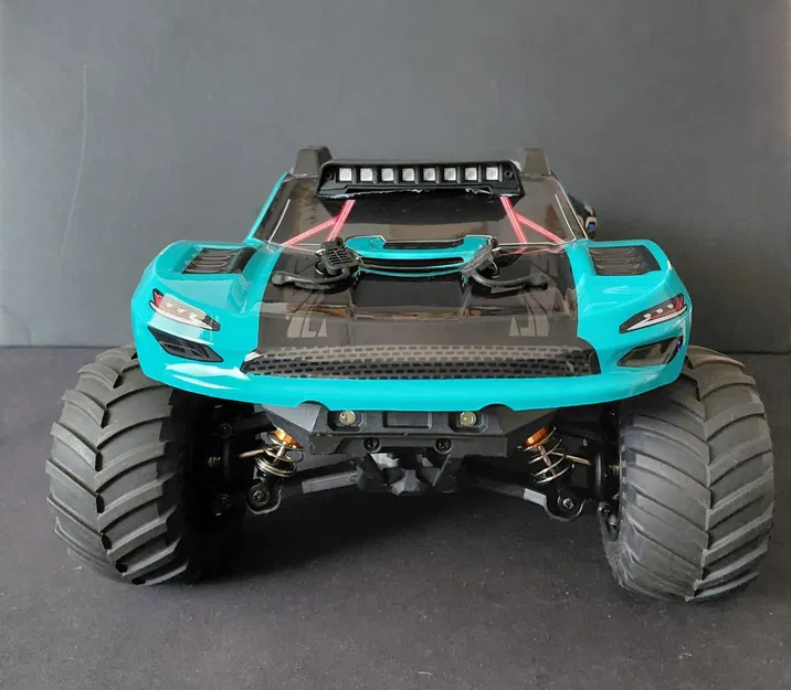 Bộ gá vỏ xe RC 1/14 Hosim (Womaqu) cho dòng xe Hosim M13 Short Course - Image 8