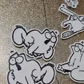 Bộ sưu tập móc khóa 3D Simon’s Cat in đơn giản tại nhà - Thumbnail 2