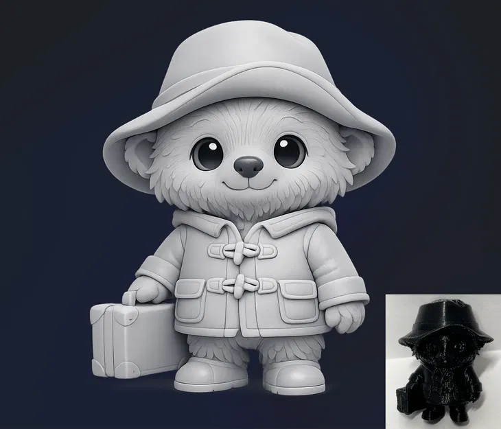Mô hình Chibi Paddington đáng yêu - Image 1