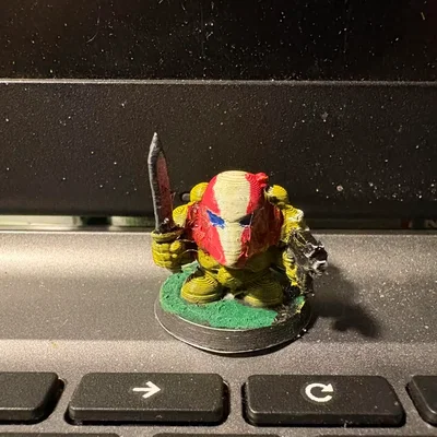 Mô hình in 3D Chibi Horus Heresy Marine siêu đáng yêu