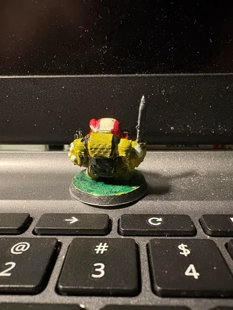 Mô hình in 3D Chibi Horus Heresy Marine siêu đáng yêu - Image 2