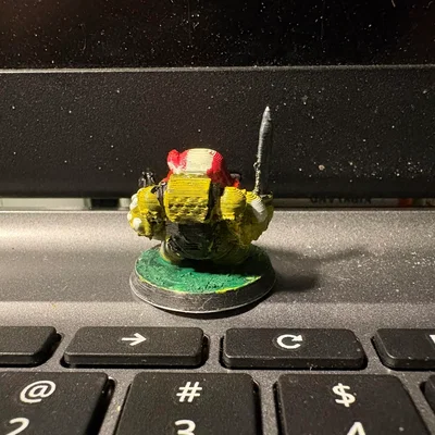 Mô hình in 3D Chibi Horus Heresy Marine siêu đáng yêu