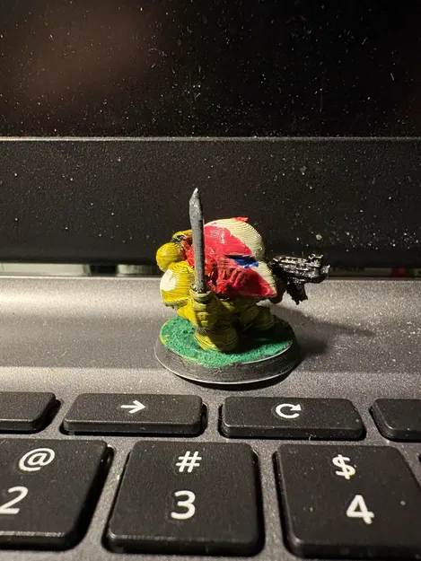 Mô hình in 3D Chibi Horus Heresy Marine siêu đáng yêu - Image 3