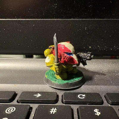 Mô hình in 3D Chibi Horus Heresy Marine siêu đáng yêu