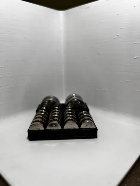 Khay 3D tiện ích sắp xếp pin cúc áo LR44 và CR2032 - Image 2