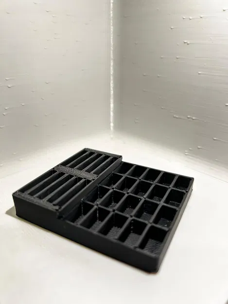 Khay 3D tiện ích sắp xếp pin cúc áo LR44 và CR2032 - Image 4