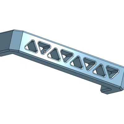 Tay nắm cửa tủ, ngăn kéo hình học 3D in ấn chuyên nghiệp