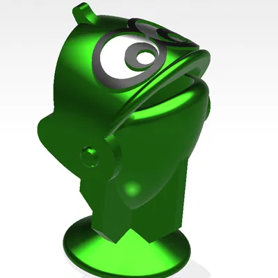 Mô hình chú cá cho trò chơi câu cá nam châm