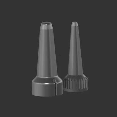 Nắp thay thế cho vòi Permatex (dài 40mm, đường kính 3mm + kèm file STEP)