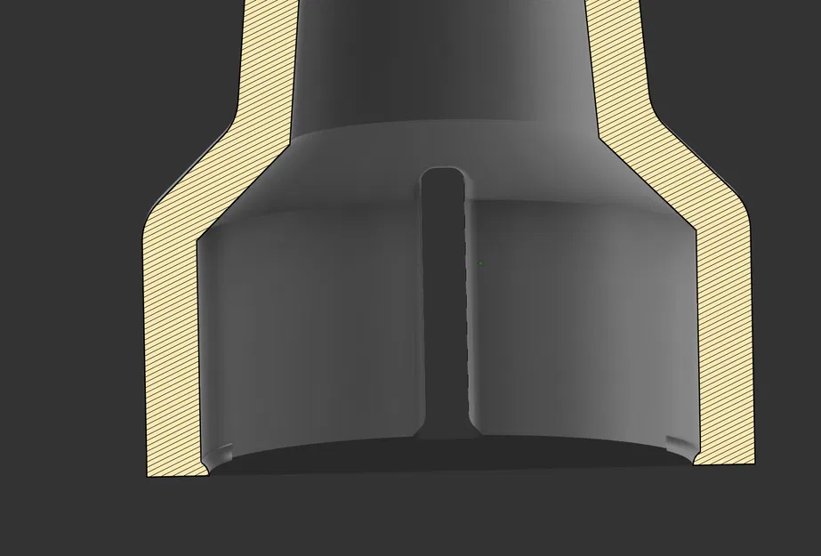 Nắp thay thế cho vòi Permatex (dài 40mm, đường kính 3mm + kèm file STEP) - Image 4