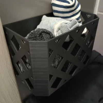 Khay Đựng Đồ Gắn Tường Tiện Lợi (In 3D Không Cần Support)