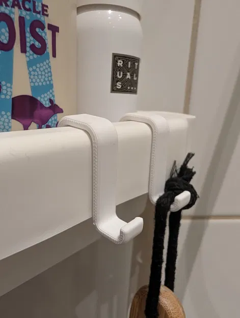 Móc treo 3D thông minh cho kệ phòng tắm IKEA VESKEN - Image 1