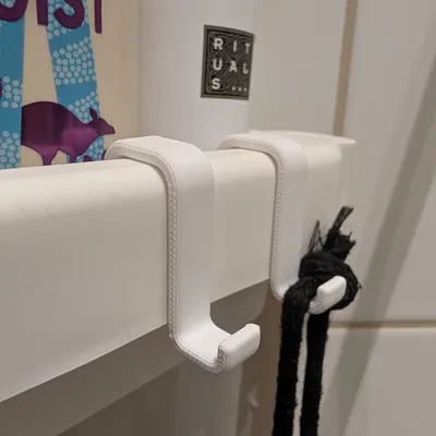 Móc treo 3D thông minh cho kệ phòng tắm IKEA VESKEN