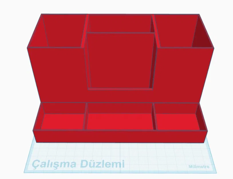 Ống Cắm Bút 4 - Thiết Kế Tối Giản Cho Bàn Làm Việc - Image 1