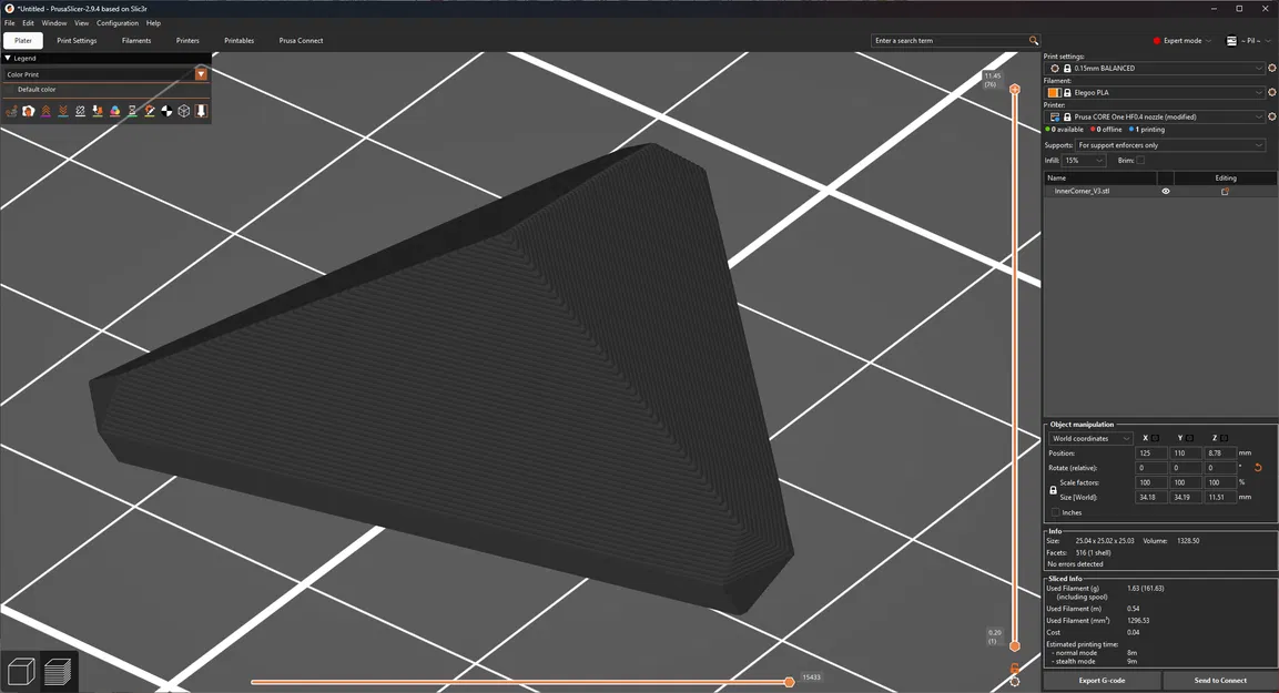 Các Miếng Lấp Góc CoreOne Dạng Hình Tứ Diện Tinh Tế - Image 5