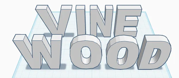 Mô hình 3D bảng hiệu Vinewood biểu tượng từ GTA 5 - Image 1