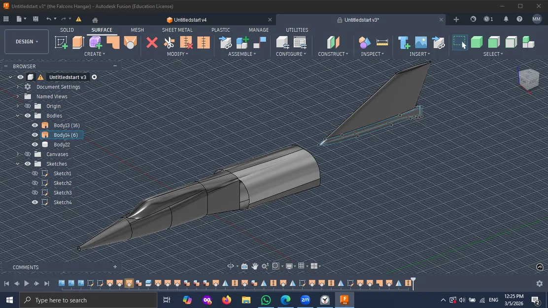 Mô hình in 3D máy bay chiến đấu Dassault Mirage IV-A cực chi tiết - Image 1