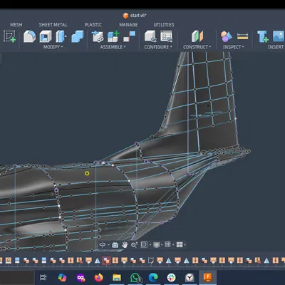 Mô hình in 3D máy bay vận tải Lockheed C-130 Hercules chi tiết