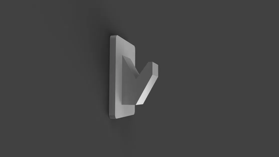 Móc treo tường low-poly tối giản - Image 2