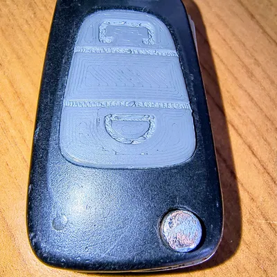 Nắp thay thế nút bấm chìa khóa Hyundai i30 in 3D