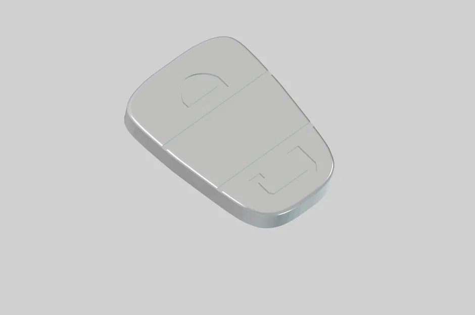 Nắp thay thế nút bấm chìa khóa Hyundai i30 in 3D - Image 2