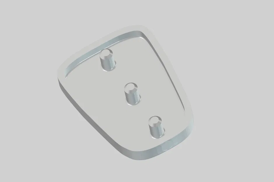 Nắp thay thế nút bấm chìa khóa Hyundai i30 in 3D - Image 3