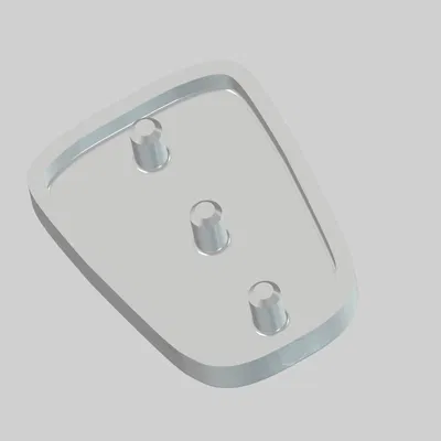 Nắp thay thế nút bấm chìa khóa Hyundai i30 in 3D