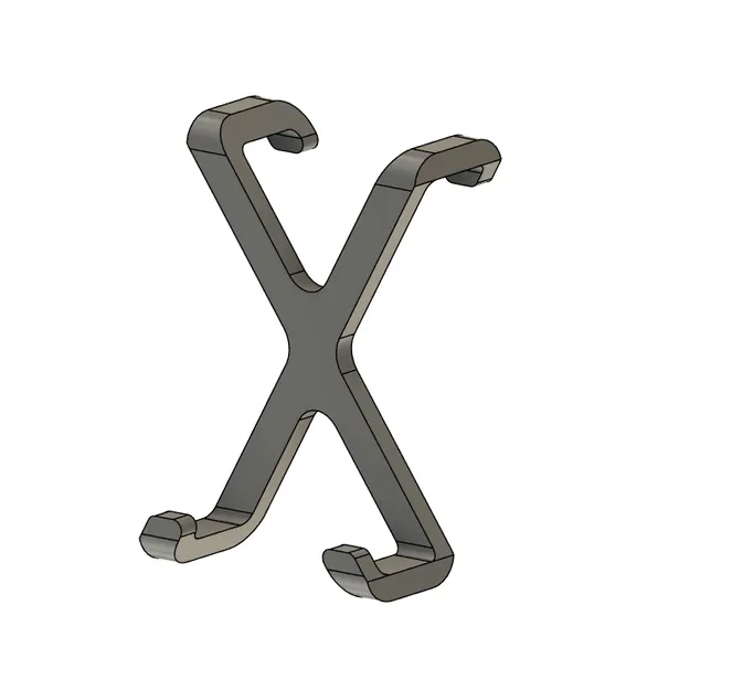 Móc treo hình chữ X có thể tùy chỉnh thông số - Image 8