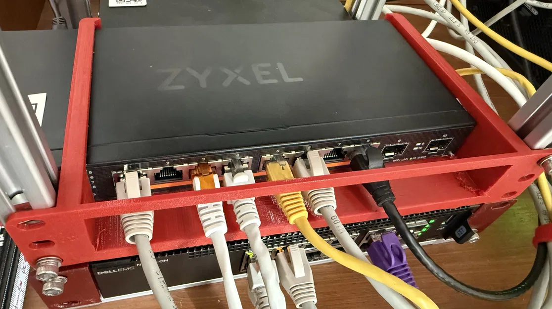 Giá đỡ Rack 10 inch cho switch Zyxtel XMG1915-10EP - Image 1
